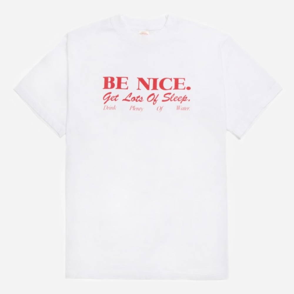 SPORTY & RICH BE NICE TEE
